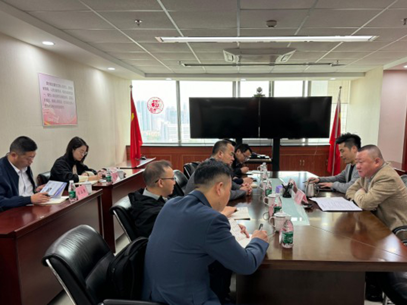 公司黨委委員、副總經(jīng)理董勇會(huì)見(jiàn)寧馬新...